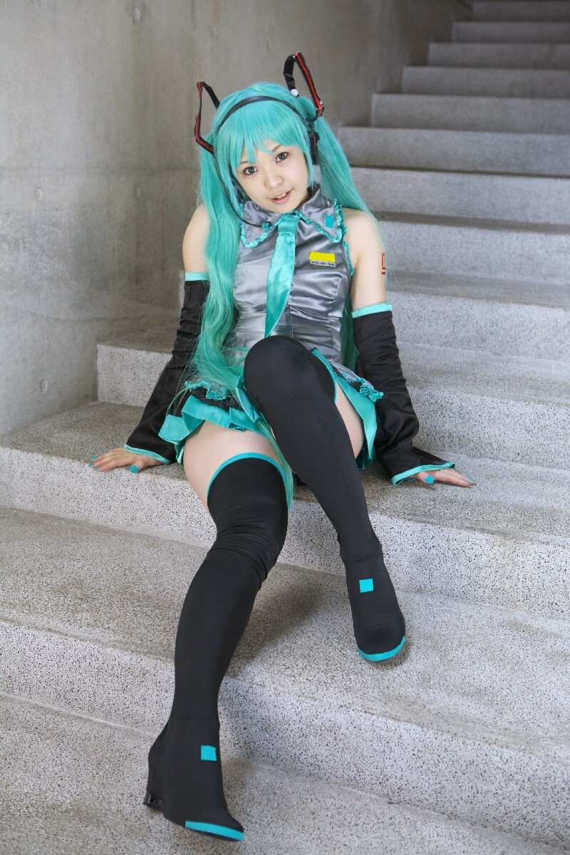 [Cosplay]Vocaloid-性感的Hatsune Mike